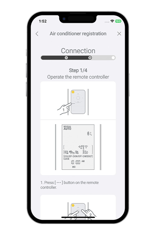 Press the WPS button on the WLAN router that you are connecting to. Refer to the operating manual of the WLAN router for the location of the button and how to press it.